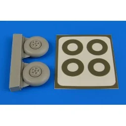 Beaufighter wheels(five spoke)&paint mas - Aires 7346