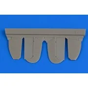 Spitfire Mk.IX control surfaces (late) for Eduard - Aires 7350