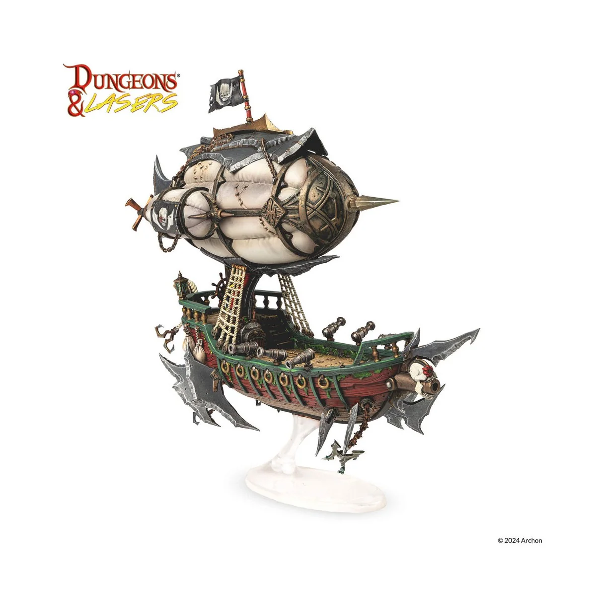 Dungeons & Lasers DEUSLAIR: FLYING PIRATES AIRSHIP - Archon Studio ...