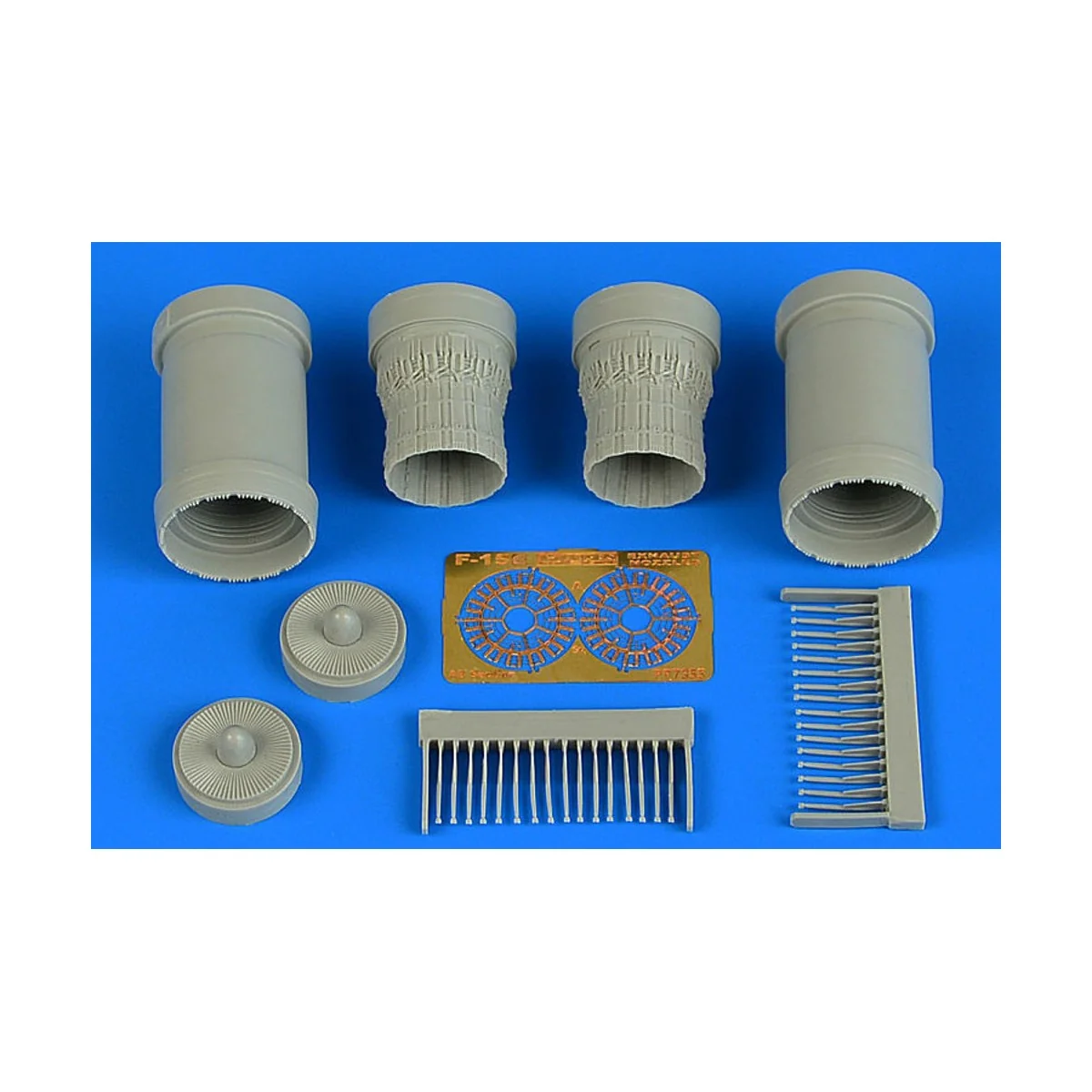 F-15E Strike Eagle exhaust nozzles f.GWH, 1/72 - Aires 7355 F-15E Strike Eagle exhaust nozzles f.GWH, 1/72 - Aires 7355