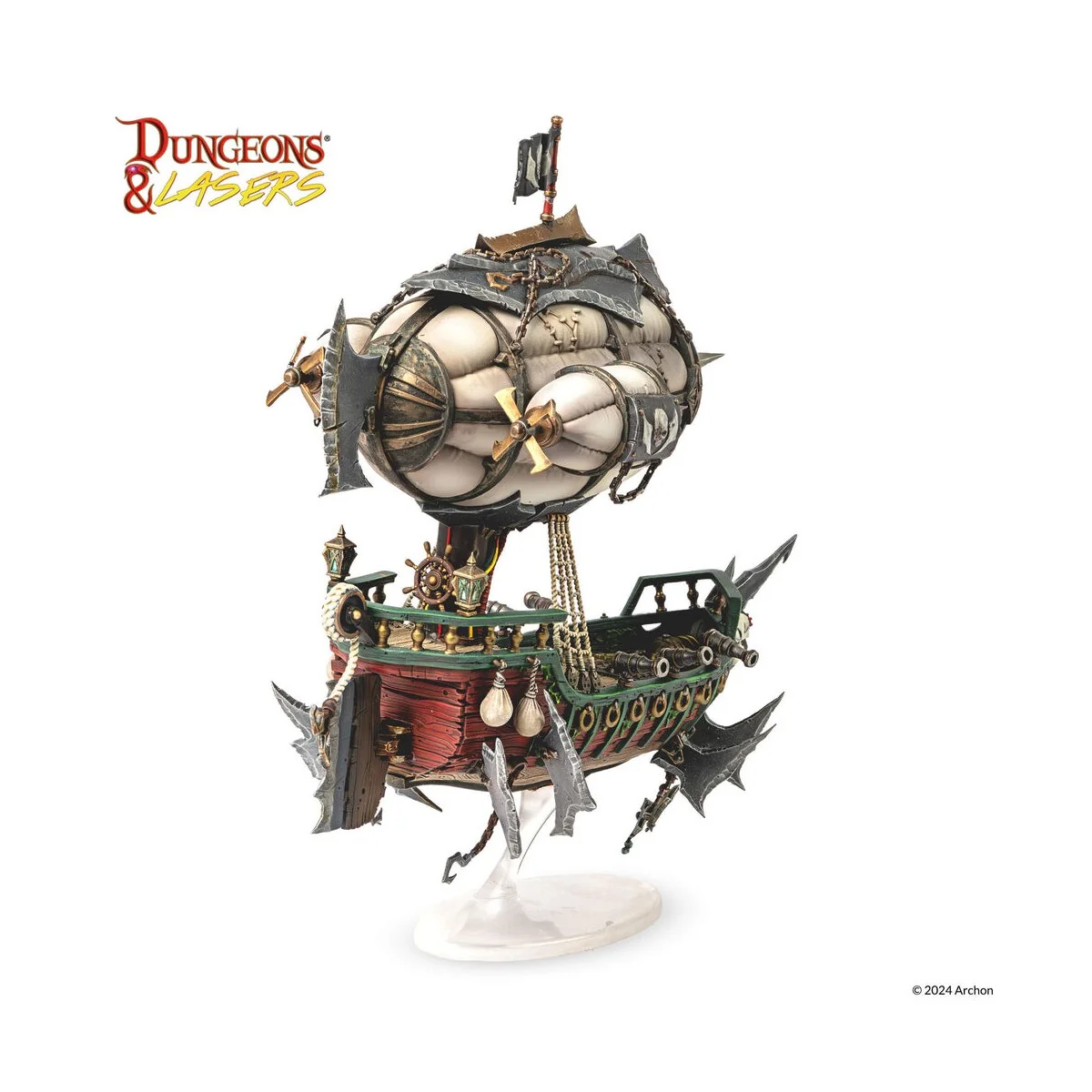 Dungeons & Lasers DEUSLAIR: FLYING PIRATES AIRSHIP - Archon Studio ...