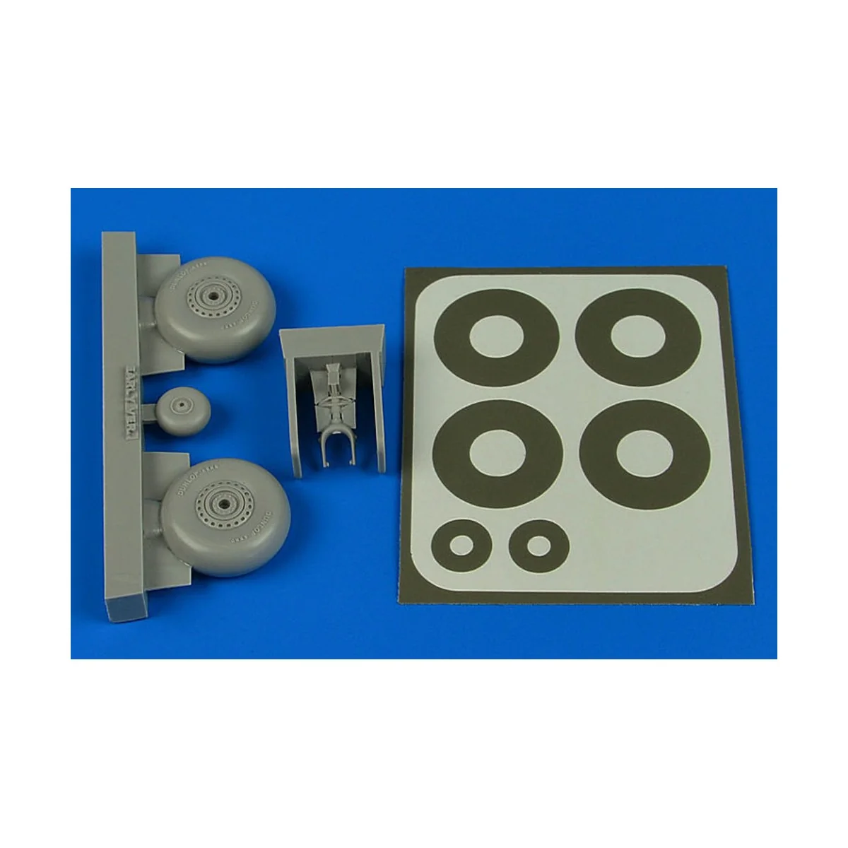 Wellington wheels & Paint masks (early) for Airfix - Aires 7364