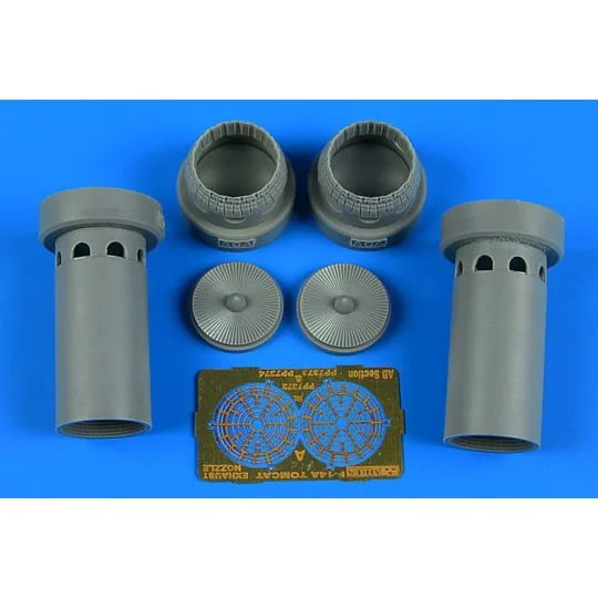 F-14A Tomcat exhaust nozzles - opened position f.ACADEMY - Aires 7373