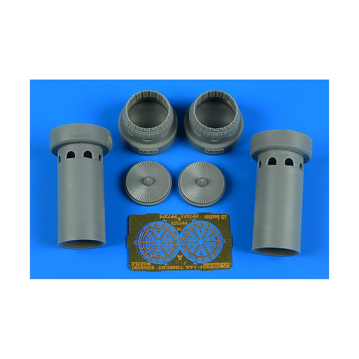 F-14A Tomcat exhaust nozzles - opened position f.ACADEMY - Aires 7373