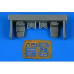 Z-37 Cmelak seat for EDUARD, 1/72 - Aires 7376