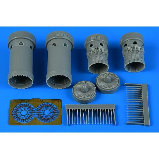 F-15E Strike Eagle exhaust nozzles, 1/72 - Aires 7380 F-15E Strike Eagle exhaust nozzles, 1/72 - Aires 7380