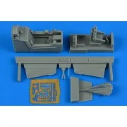 F-102A Delta Dagger cockpit set, 1/72 - Aires 7381