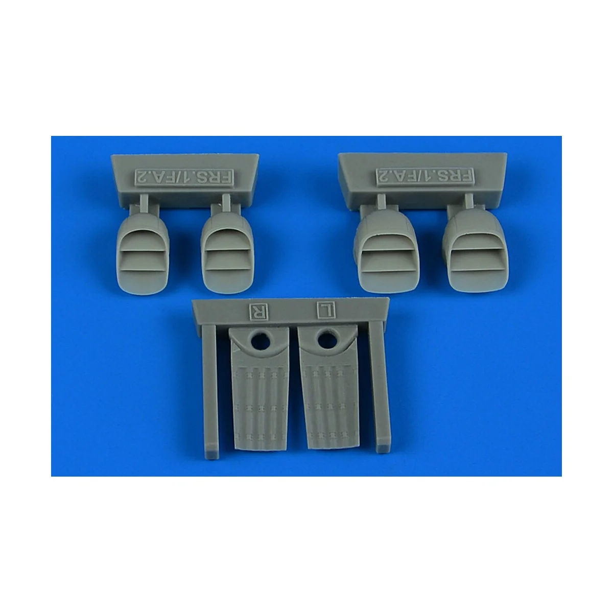 Sea Harrier FRS.1/FA.2 exhaust nozzles, 1/72 - Aires 7382