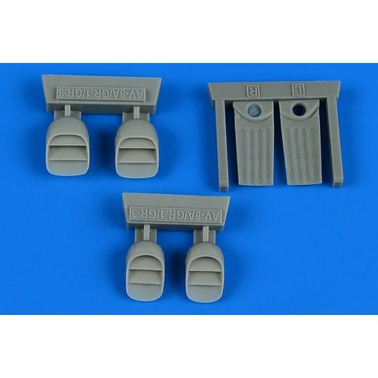 Harrier AV-8A/GR.1/GR.3 exhaust nozzles for AIRFIX - Aires 7384