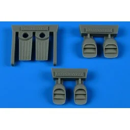 Harrier AV-8A/GR.1/GR.3/FRS.1 exhaust nozzles für ESCI/ITALERI - Ai...