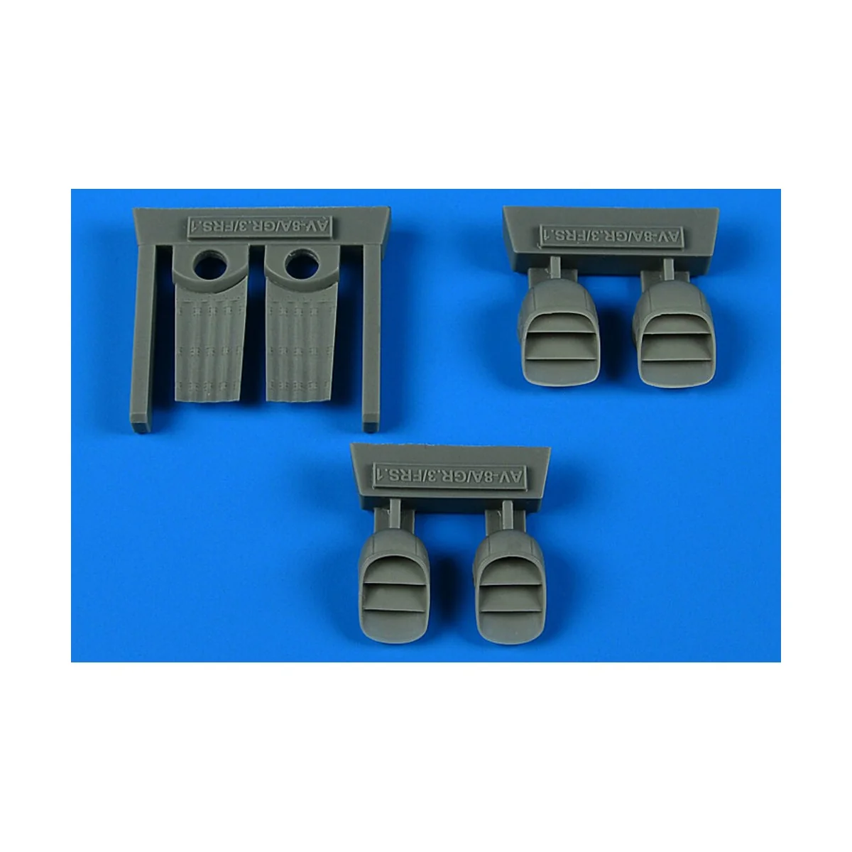 Harrier AV-8A/GR.1/GR.3/FRS.1 exhaust nozzles für ESCI/ITALERI, 1/7...