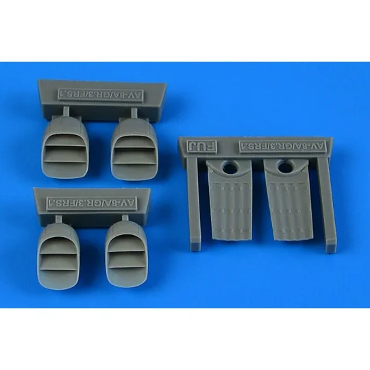 Harrier AV-8A/GR.1/GR.3/FRS.1 exhaust nozzles, 1/72 - Aires 7386 Harrier AV-8A/GR.1/GR.3/FRS.1 exhaust nozzles, 1/72 - Aires 7386