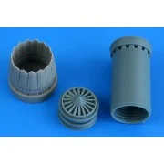 F-35A Lightning II exhaust nozzle - opened, 1/72 - Aires 7387