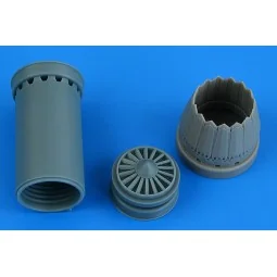 F-35A Lightning II exhaust nozzle - closed, 1/72 - Aires 7388