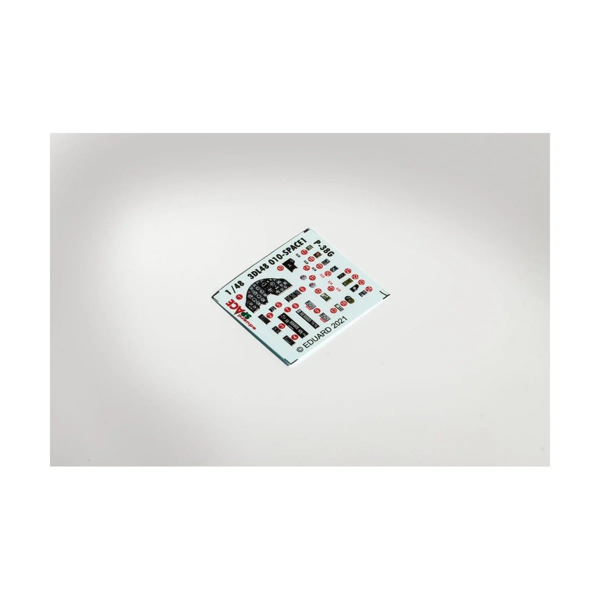 P-38G SPACE 1/48 for TAMIYA, 1/48 - Eduard Accessories 3DL48010