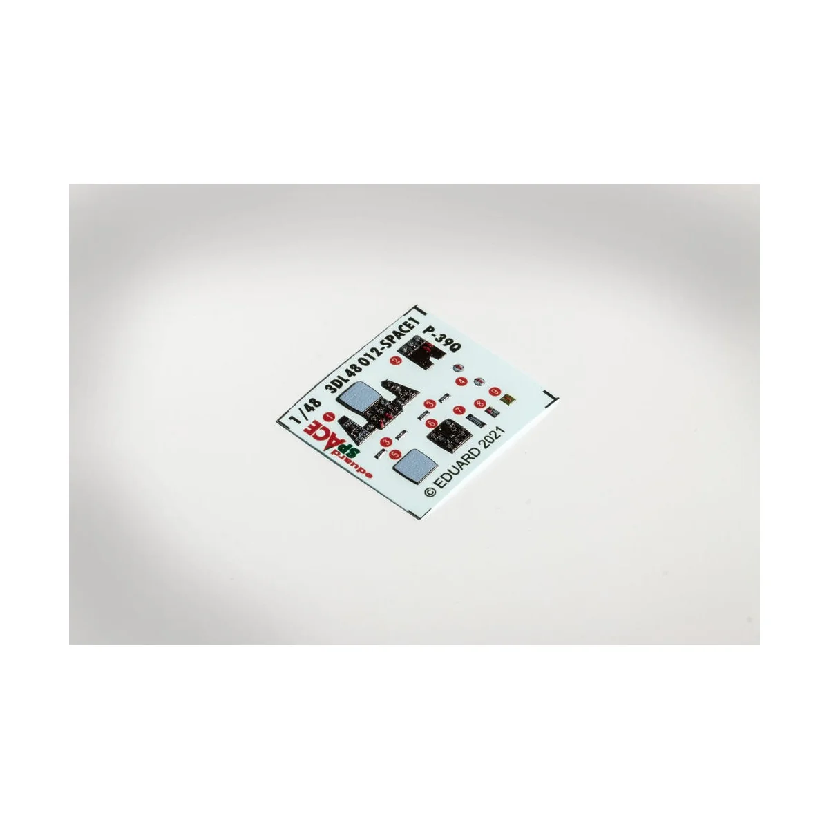 P-39Q SPACE 1/48 for EDUARD, 1/48 - Eduard Accessories 3DL48012