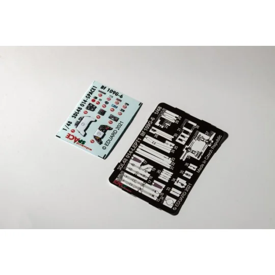 Bf 109G-6 SPACE 1/48 for EDUARD Einachsig - Eduard Accessories 3DL4...