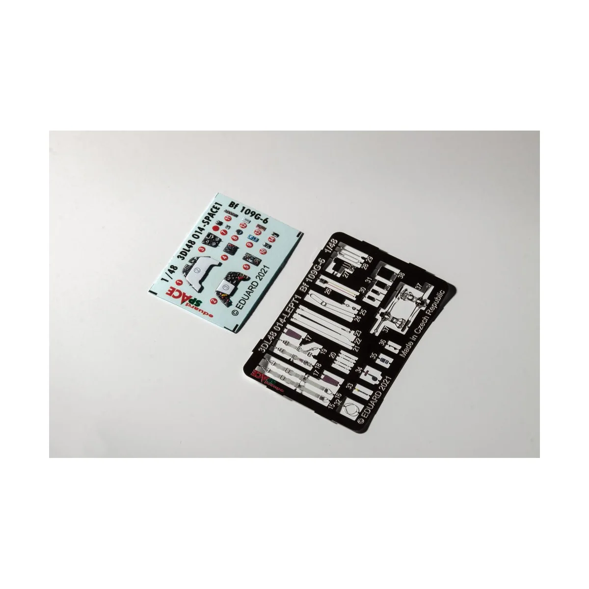 Bf 109G-6 SPACE 1/48 for EDUARD Einachsig, 1/48 - Eduard Accessorie... Bf 109G-6 SPACE 1/48 for EDUARD Einachsig, 1/48 - Eduard Accessorie...