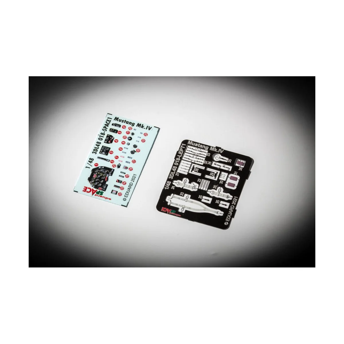 Mustang Mk.IV SPACE 1/48 for EDUARD, 1/48 - Eduard Accessories 3DL4...