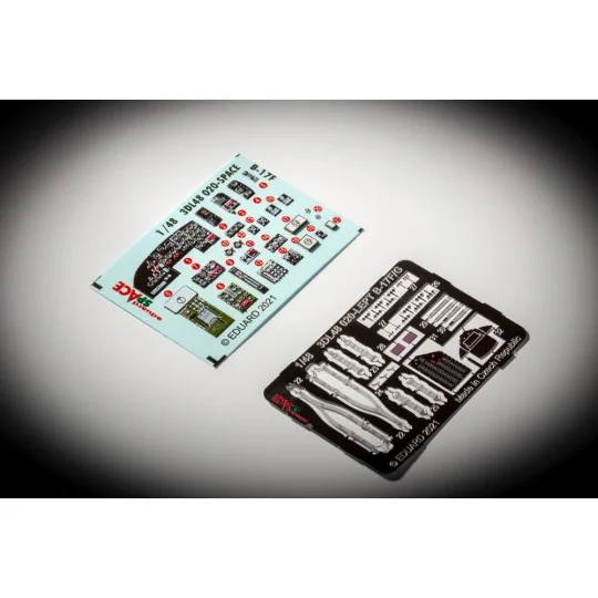 B-17F SPACE 1/48 for HKM Munitionskisten Set II - Eduard Accessorie...