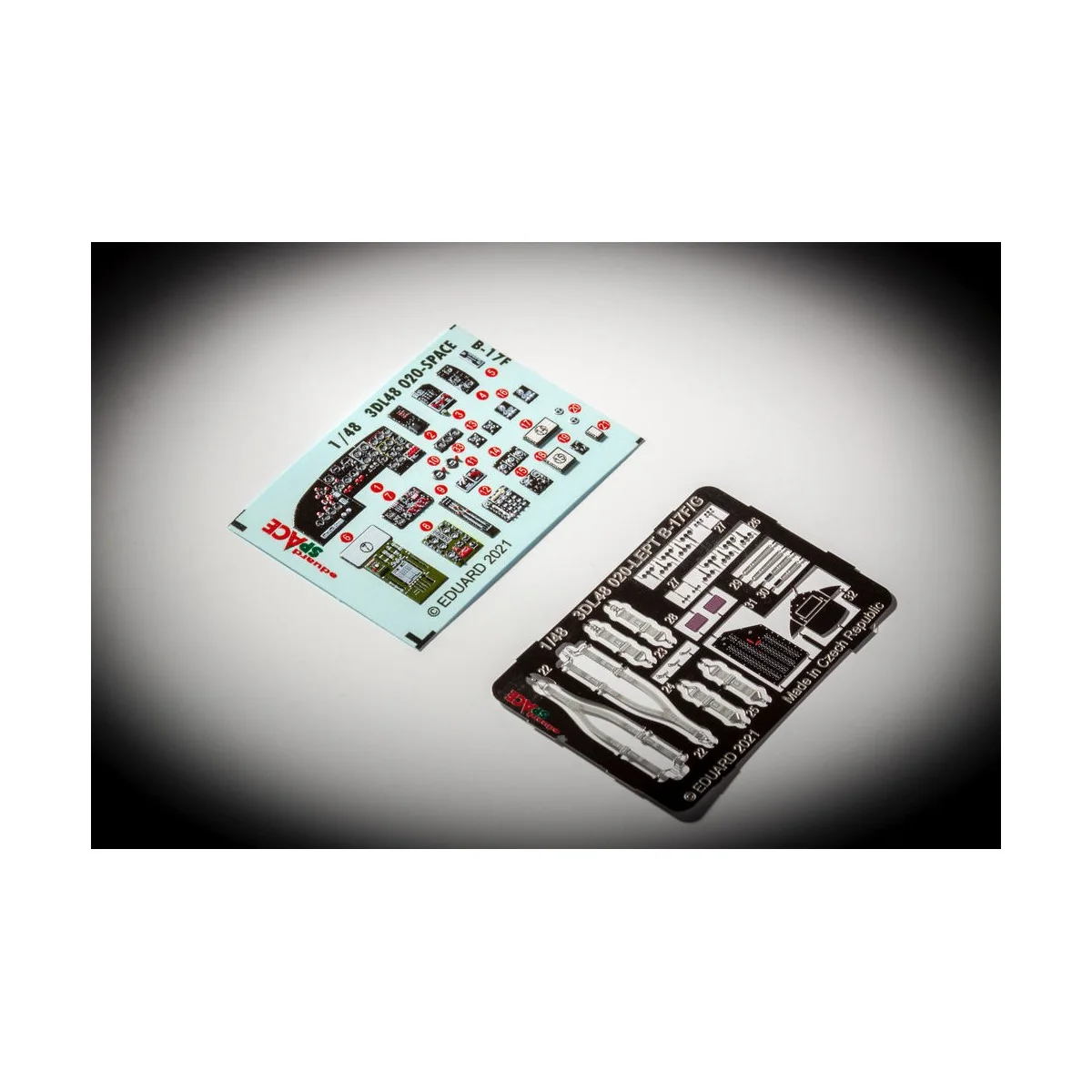 B-17F SPACE 1/48 for HKM Munitionskisten Set II, 1/48 - Eduard Acce...