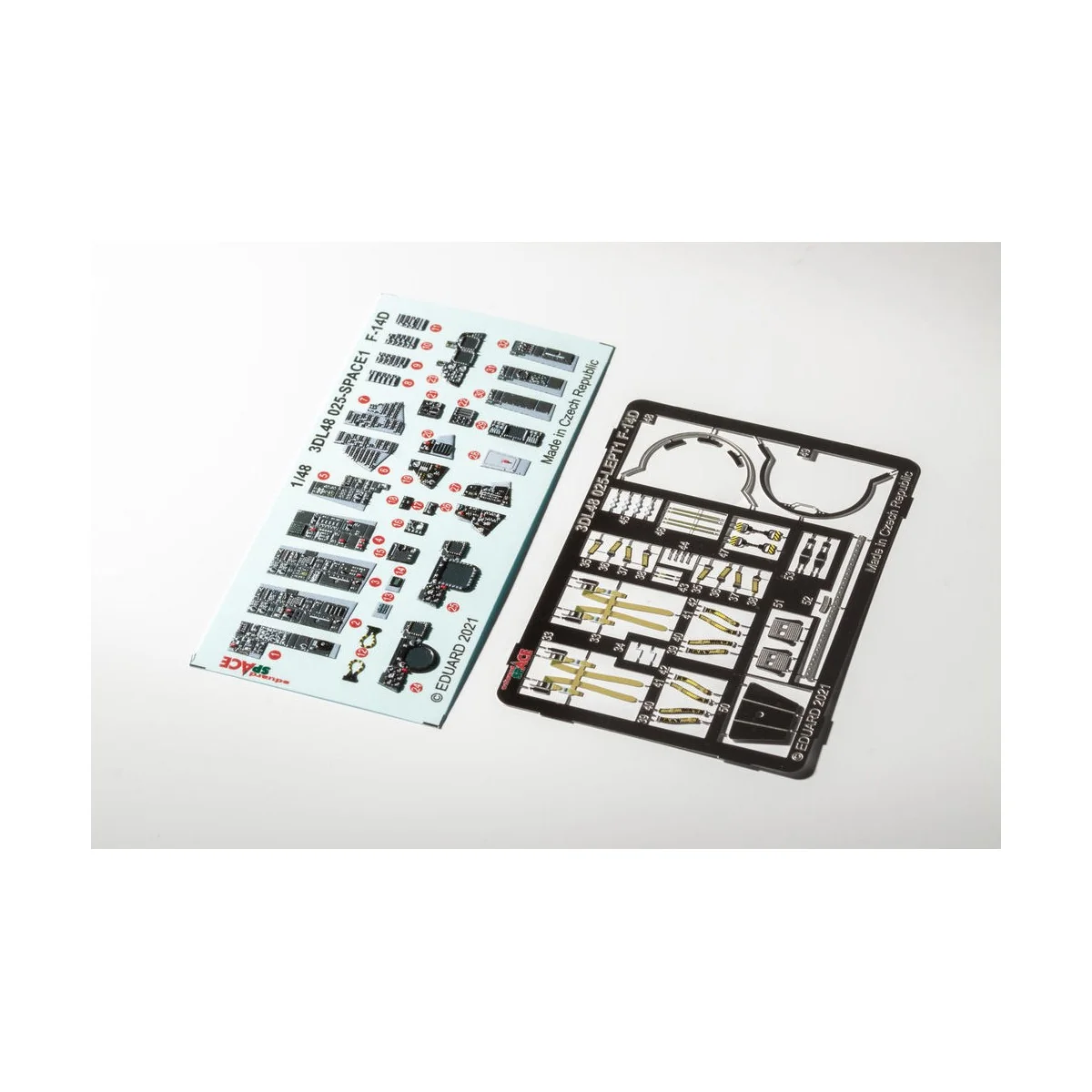 F-14D SPACE 1/48 for TAMIYA, 1/48 - Eduard Accessories 3DL48025