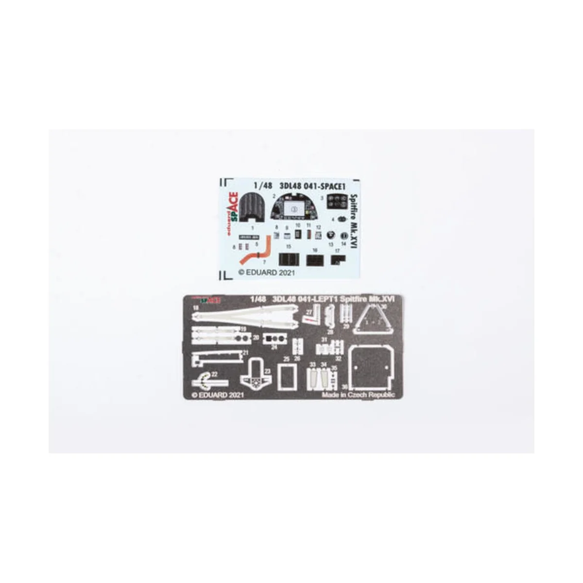 Spitfire Mk.XVI SPACE for EDUARD - Eduard Accessories 3DL48041