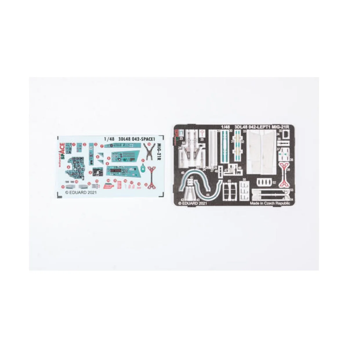 MiG-21R SPACE for EDUARD - Eduard Accessories 3DL48042