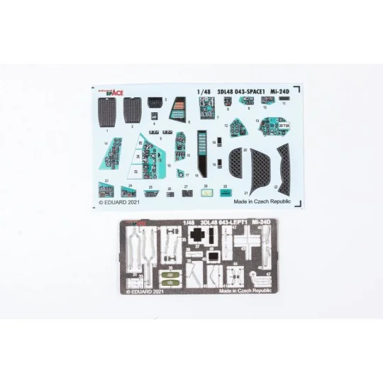 Mi-24D SPACE for EDUARD/ZVEZDA - Eduard Accessories 3DL48043