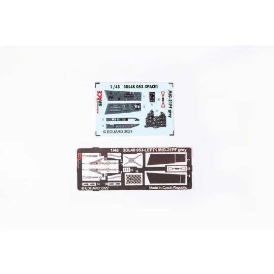 MiG-21PF grey SPACE for EDUARD - Eduard Accessories 3DL48053