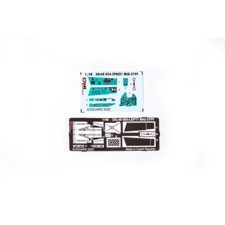 MiG-21PF SPACE for EDUARD, 1/48 - Eduard Accessories 3DL48054