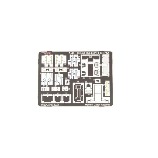 SR-71A SPACE for REVELL - Eduard Accessories 3DL48059