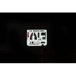 Vampire F.3 SPACE for AIRFIX, 1/48 - Eduard Accessories 3DL48061