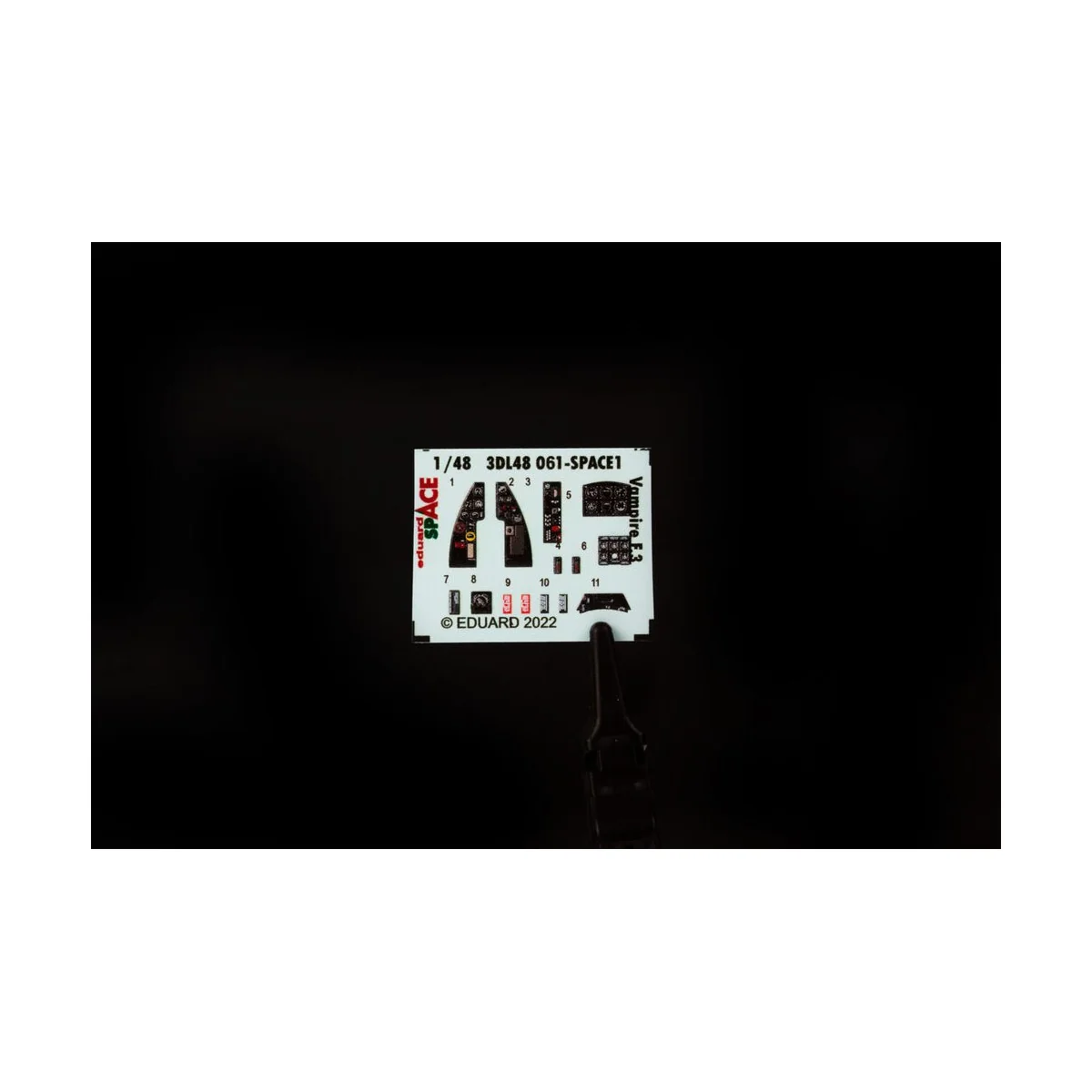 Vampire F.3 SPACE for AIRFIX - Eduard Accessories 3DL48061