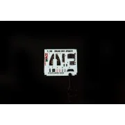 Vampire F.3 SPACE for AIRFIX, 1/48 - Eduard Accessories 3DL48061