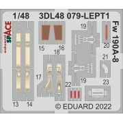 Fw 190A-8 SPACE - Eduard Accessories 3DL48079