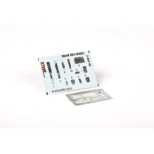 F-86F-40 SPACE, 1/48 - Eduard Accessories 3DL48083