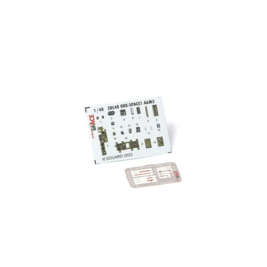 A6M3 SPACE for EDUARD, 1/48 - Eduard Accessories 3DL48088