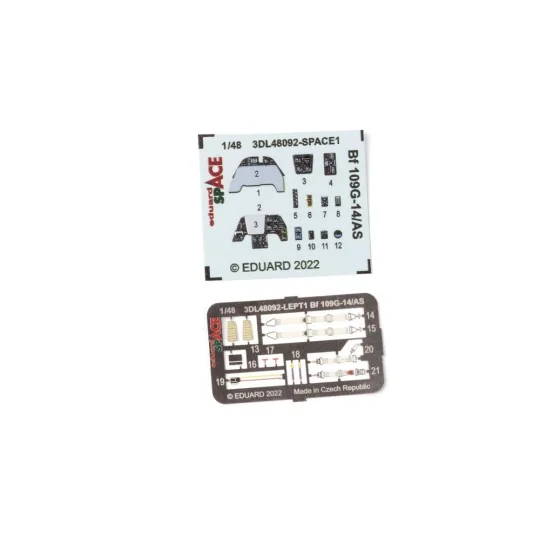 Bf 109G-14/AS SPACE for EDUARD - Eduard Accessories 3DL48092