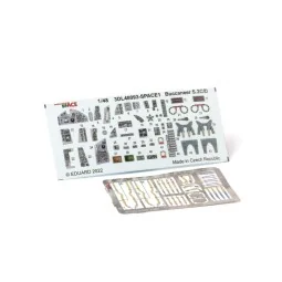 Buccaneer S.2C/D SPACE for AIRFIX, 1/48 - Eduard Accessories 3DL48093