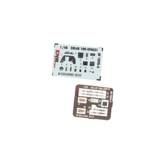 Bf 109G-6 SPACE for TAMIYA - Eduard Accessories 3DL48100