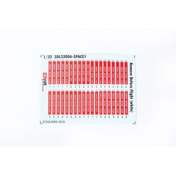 Remove Before Flight (white) SPACE - Eduard Accessories 3DL32004