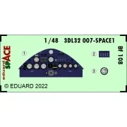 Bf 108 SPACE, 1/32 - Eduard Accessories 3DL32007