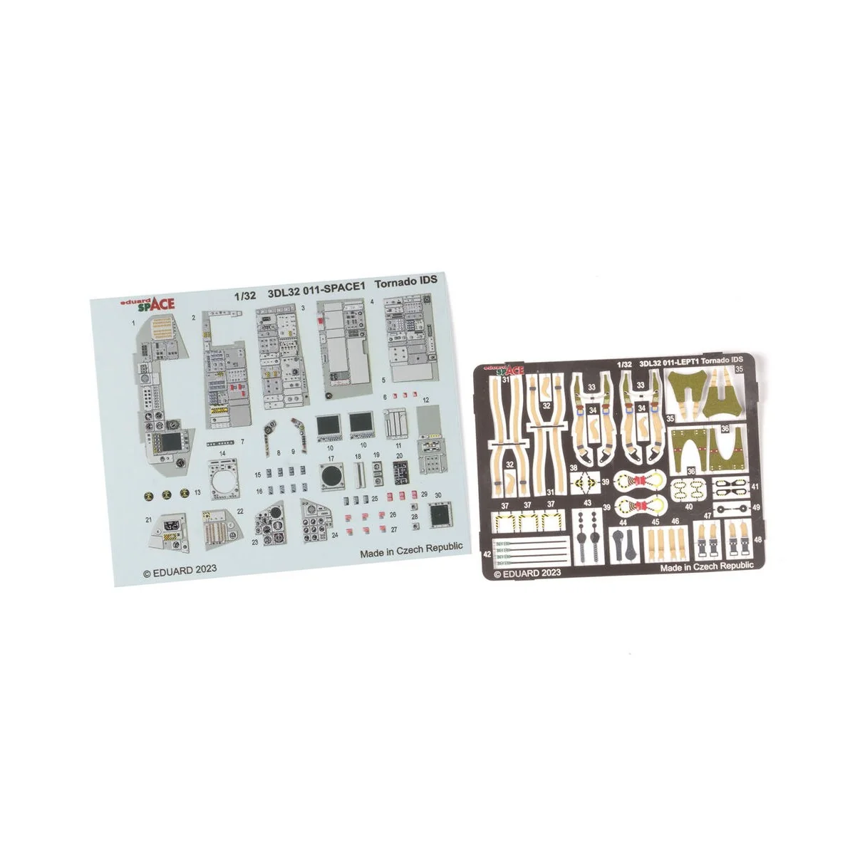 Tornado IDS SPACE 1/32 for ITALERI, 1/32 - Eduard Accessories 3DL32011 Tornado IDS SPACE 1/32 for ITALERI, 1/32 - Eduard Accessories 3DL32011