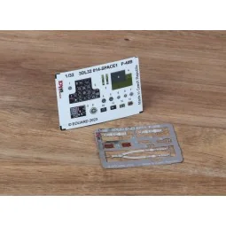 P-40B SPACE 1/32 GREAT WALL HOBBY - Eduard Accessories 3DL32014