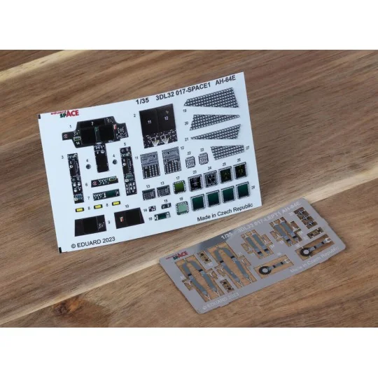 AH-64E SPACE 1/35 TAKOM - Eduard Accessories 3DL32017