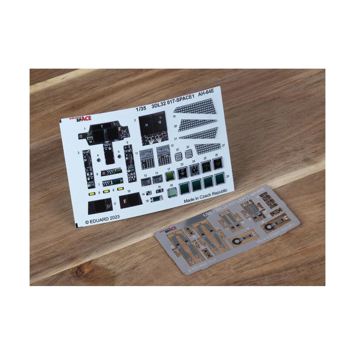 AH-64E SPACE 1/35 TAKOM - Eduard Accessories 3DL32017