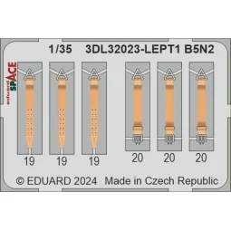 B5N2 SPACE BORDER MODEL, 1/35 - Eduard Accessories 3DL32023