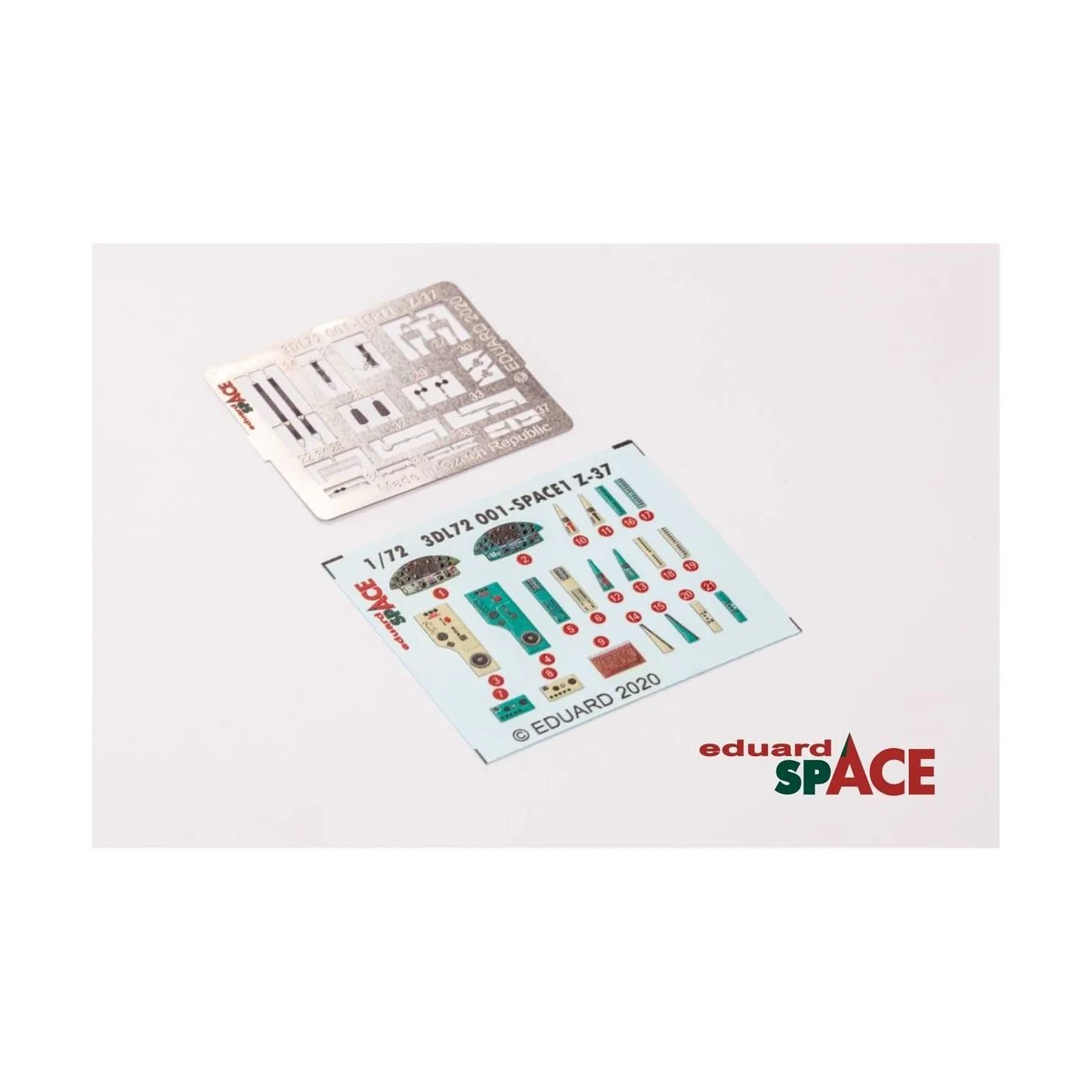Z-37 for Eduard, 1/72 - Eduard Accessories 3DL72001