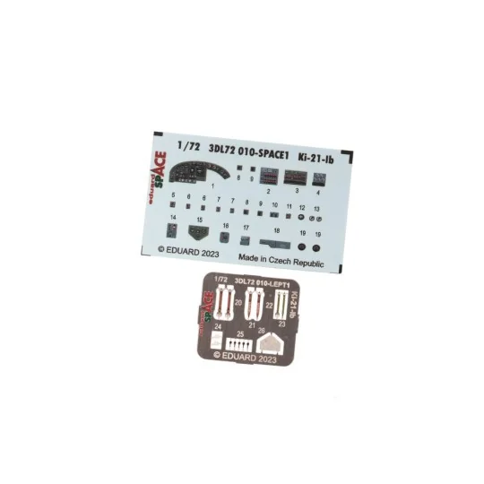 Ki-21-Ib SPACE for ICM - Eduard Accessories 3DL72010